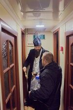 Освящение буксира "Коломенский-805