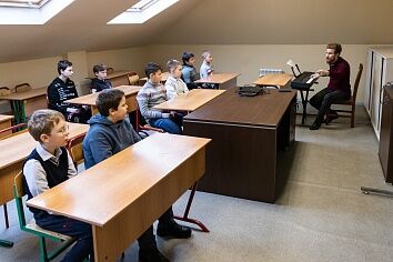 Занятия в Воскресной школе - житие святой блаженной Ксении Петербургской