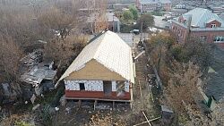 Завершение работ по обрешетке и начало облицовочных работ