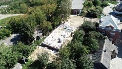 Кладка стен здания - 27 августа