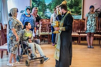 Посещение Щуровской больницы и реабилитационного центра