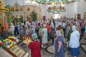 День Святой Троицы. Престольный праздник храма.