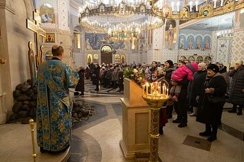 Сретение Господне на приходе Троицкого храма