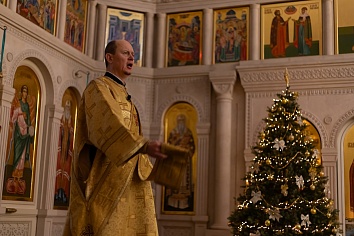 Божественная Литургия в воскресенье, на неделе двадцать девятой по Пятидесятнице