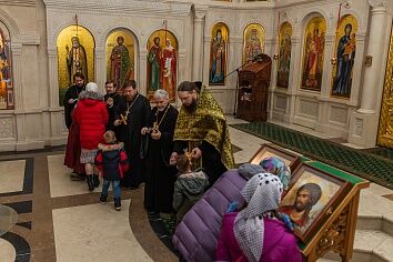 Чин прощения в Троицком храме