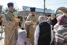 Перенесение мощей святых благоверных князей Петра и Февронии Муромских