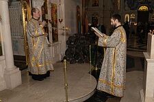 Утренняя Божественная литургия. Адамово изгнание