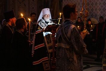 Митрополит Крутицкий и Коломенский Павел посетил Троицкий храм