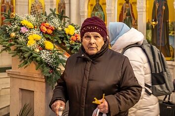 Крещенский сочельник в Троицком храме