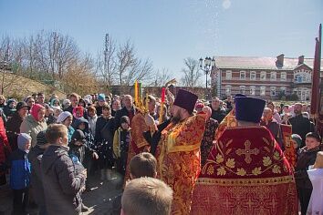 Праздник Пасхи на приходе Троицкого храма