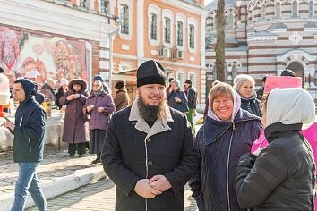 Праздник масленицы на приходе Троицкого храма