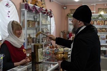 Традиционное освящение учреждений на приходе