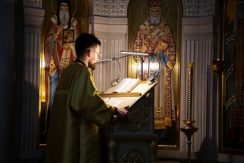 Божественная Литургия в воскресенье, на неделе восемнадцатой по Пятидесятнице