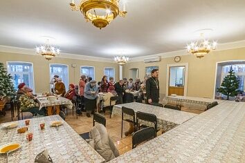 Визит подопечных патронажной службы в Троицкий храм