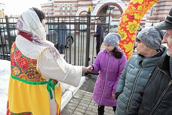 Масленичные гуляние на приходе Троицкого храма г. Коломны (Щурово)