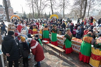 Масленичные гуляние на приходе Троицкого храма г. Коломны (Щурово)