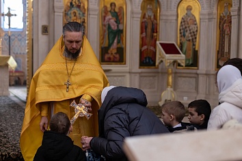 Божественная литургия 23 февраля, в воскресенье, на неделе мясопустной, о Страшном Суде