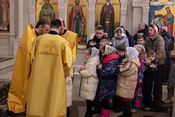 Божественная литургия 23 февраля, в воскресенье, на неделе мясопустной, о Страшном Суде