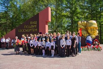 Накануне  Дня Победы