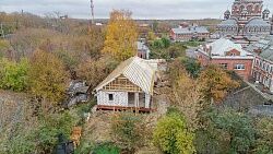 Изоляция кровли и подвод теплотрассы