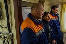 Освящение буксира "Коломенский-805