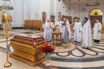 Великая Суббота в Троицком храме