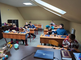 Занятие в Воскресной школе - Притча о блудном сыне. 