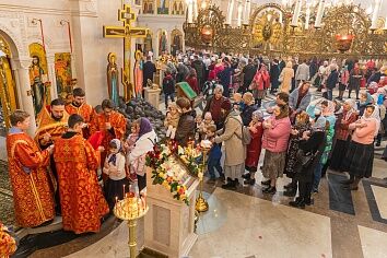 Пасхальные гуляния на приходе Троицкого  храма