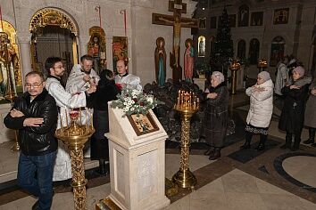 Литургия в день Навечерия Богоявления