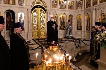  Великое повечерие с чтением Великого покаянного канона преподобного Андрея Критского