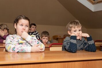 Занятие в Воскресной школе - продолжаем зимнее творчество. Знакомство с мытарем Закхеем