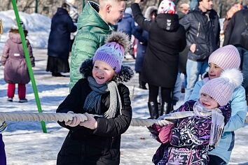 Праздник Масленицы на приходе Троицкого храма