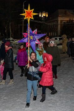 Рождественские гуляния на приходе Троицкого храма