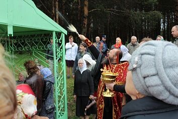 Освящение источника свт. Николая Мирликийского