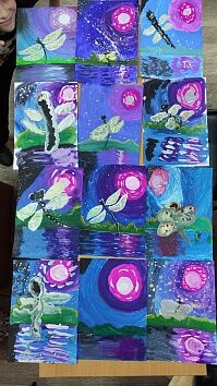 Занятие в творческой мастерской