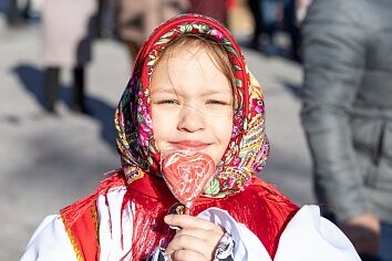Праздник Масленицы на приходе Троицкого храма
