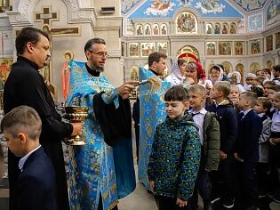 Молебен на начало учебного года