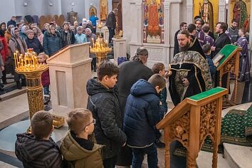 Чин прощения в Троицком храме