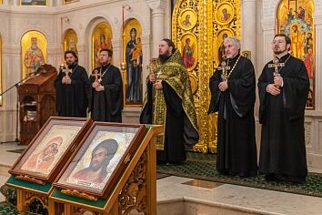 Чин прощения в Троицком храме