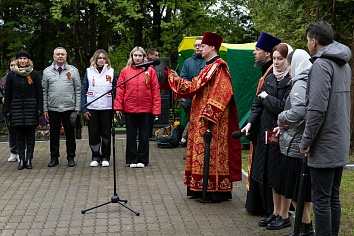 Памятный митинг в Мемориальном комплексе на Старом кладбище
