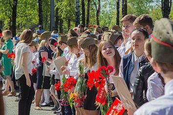 Накануне  Дня Победы