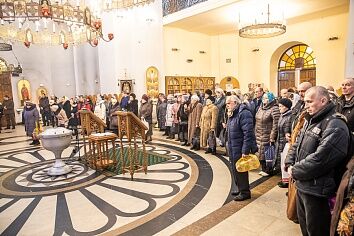 Крещенский сочельник в Троицком храме