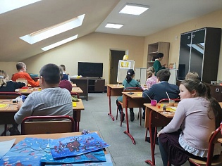 Занятие в Воскресной школе - Уважение к родителям - это важно!