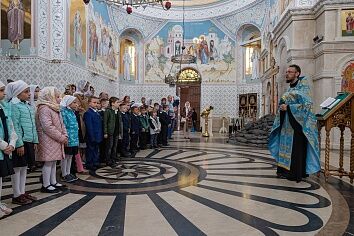 Молебен на начало учебного года