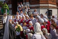 Престольный праздник Троицкого храма. Архиерейское богослужение