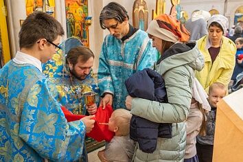 Праздник Благовещения на приходе Троицкого храма