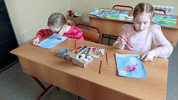 Занятие в Воскресной школе - Крестопоклонная неделя