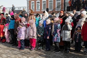 Масленичные гуляние на приходе Троицкого храма г. Коломны (Щурово)