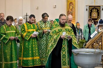 День Святой Троицы. Престольный праздник храма.
