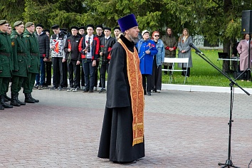 Памятный митинг в преддверии празднования Дня Победы